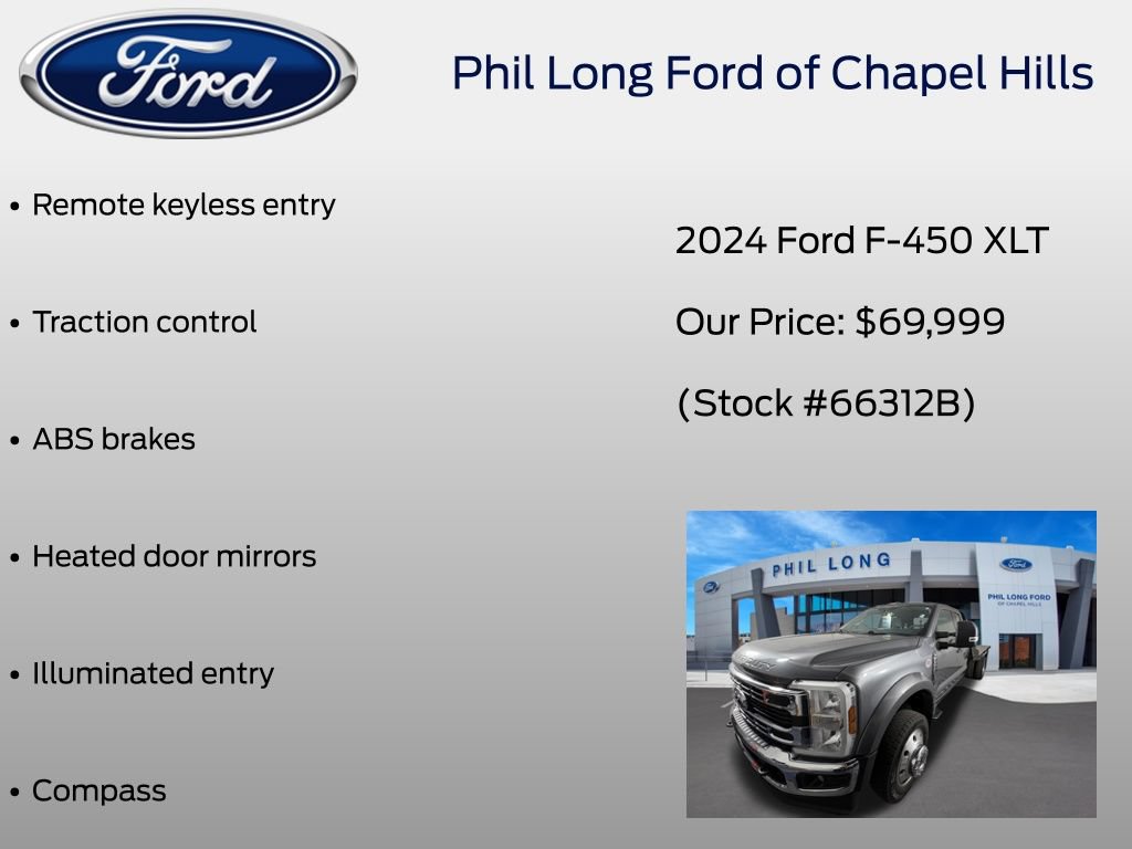 Certified 2024 Ford F450 XLT w/ XLT Value Package AWD/4WD image 32