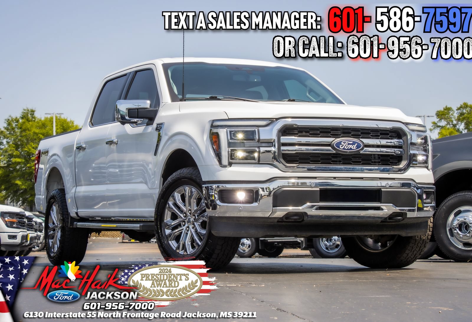 Certified 2025 Ford F150 Lariat w/ Equipment Group 501A Mid AWD/4WD image 3