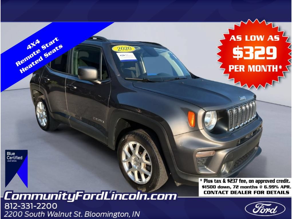Used 2020 Jeep Renegade Latitude w/ Cold Weather Group