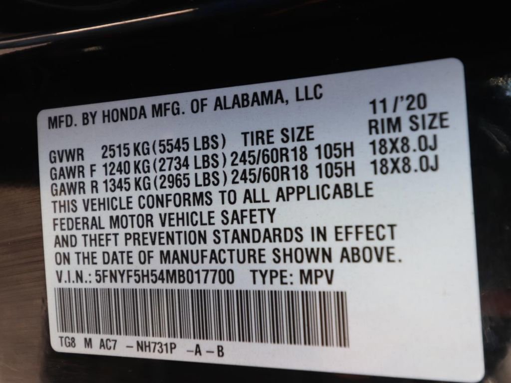 Used 2021 Honda Pilot EX-L image 26