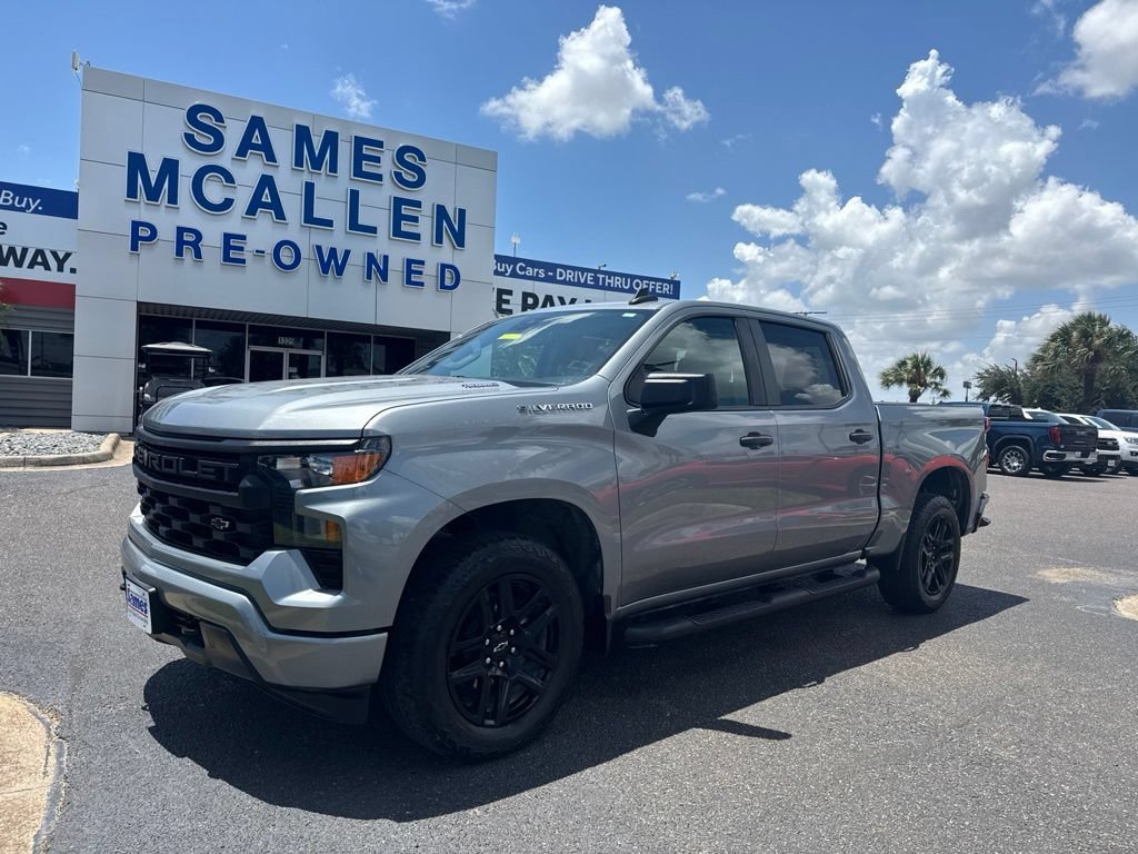 Used 2025 Chevrolet Silverado 1500 Custom w/ Turbomax Blackout Package