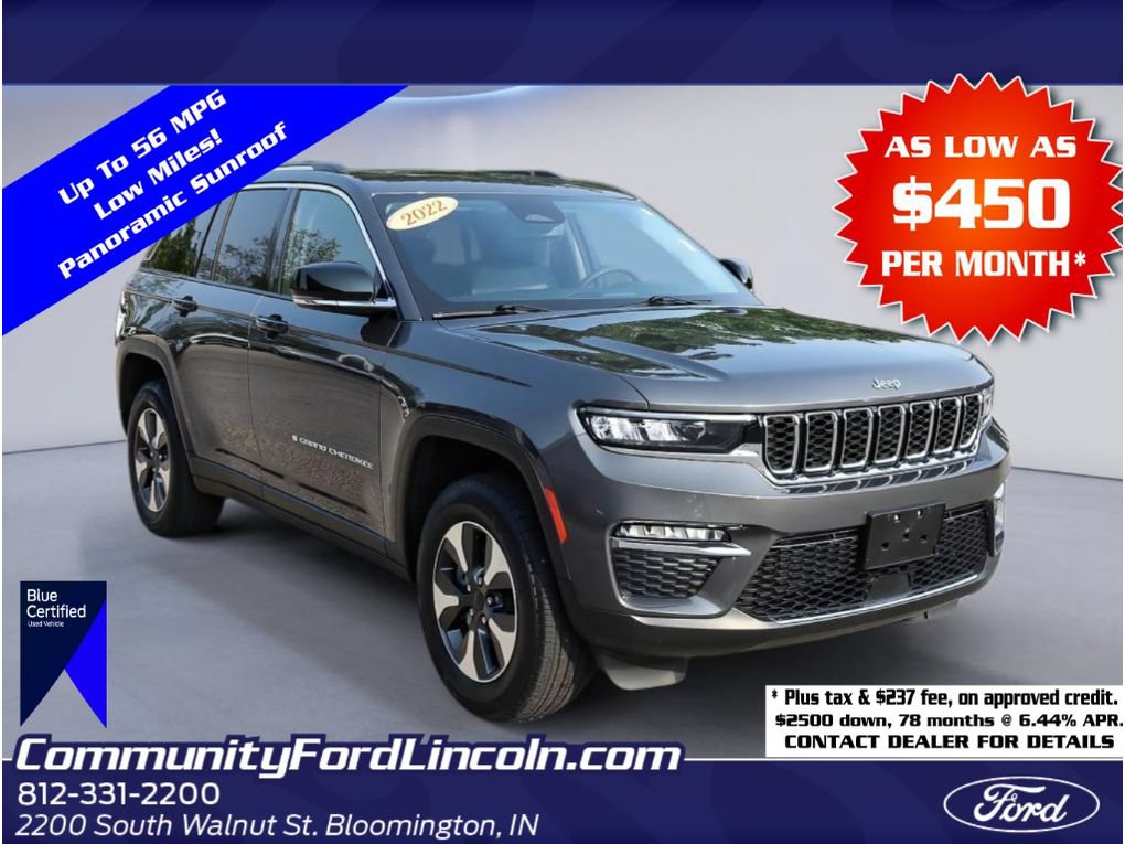 Used 2022 Jeep Grand Cherokee Limited 4xe
