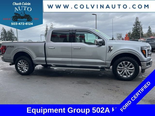 Certified 2025 Ford F150 Lariat w/ Equipment Group 502A High image 9