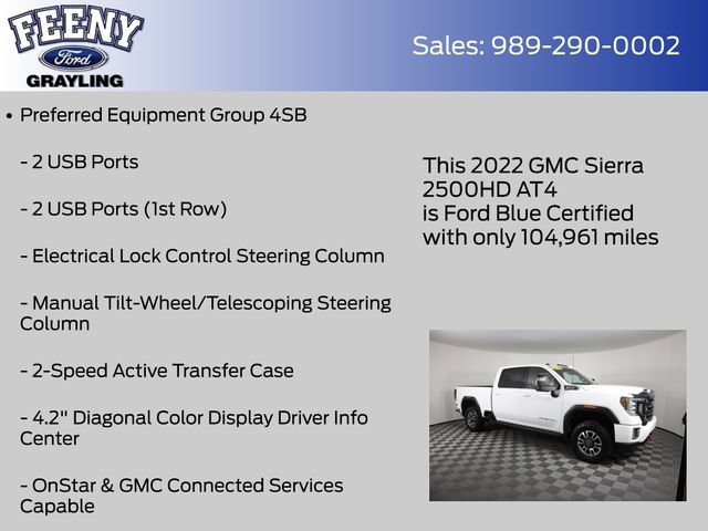 Used 2022 GMC Sierra 2500 AT4 AWD/4WD image 17