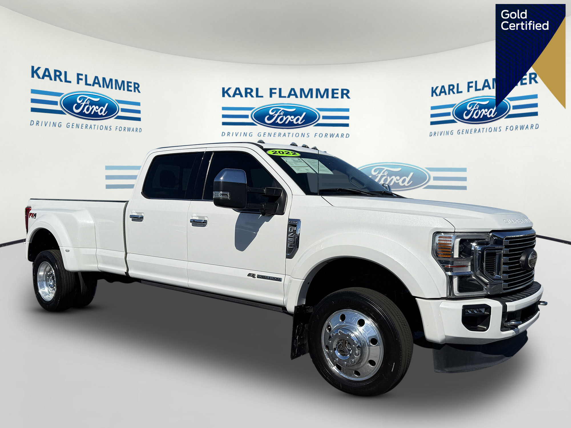 Certified 2022 Ford F450 Platinum w/ FX4 Off-Road Package