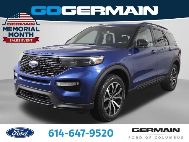 Certified 2023 Ford Explorer ST-Line w/ Class IV Trailer Tow Package