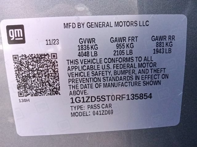 Used 2024 Chevrolet Malibu LT FWD image 34