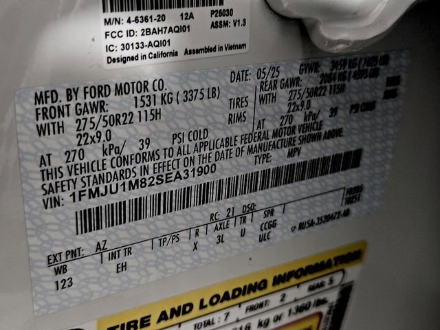 Certified 2025 Ford Expedition Platinum w/ Driver's Package image 28