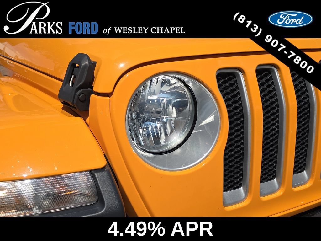 Used 2021 Jeep Wrangler Unlimited Sahara AWD/4WD image 6