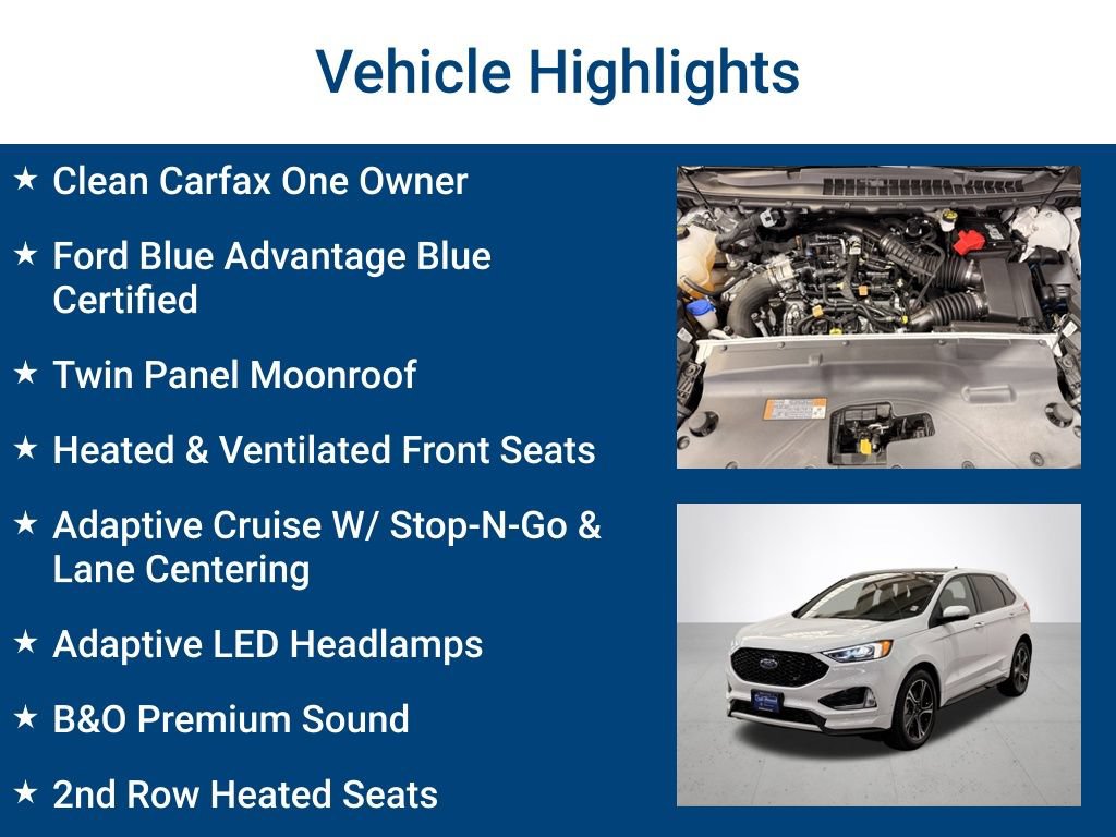 Certified 2024 Ford Edge ST w/ Equipment Group 401A AWD/4WD image 3