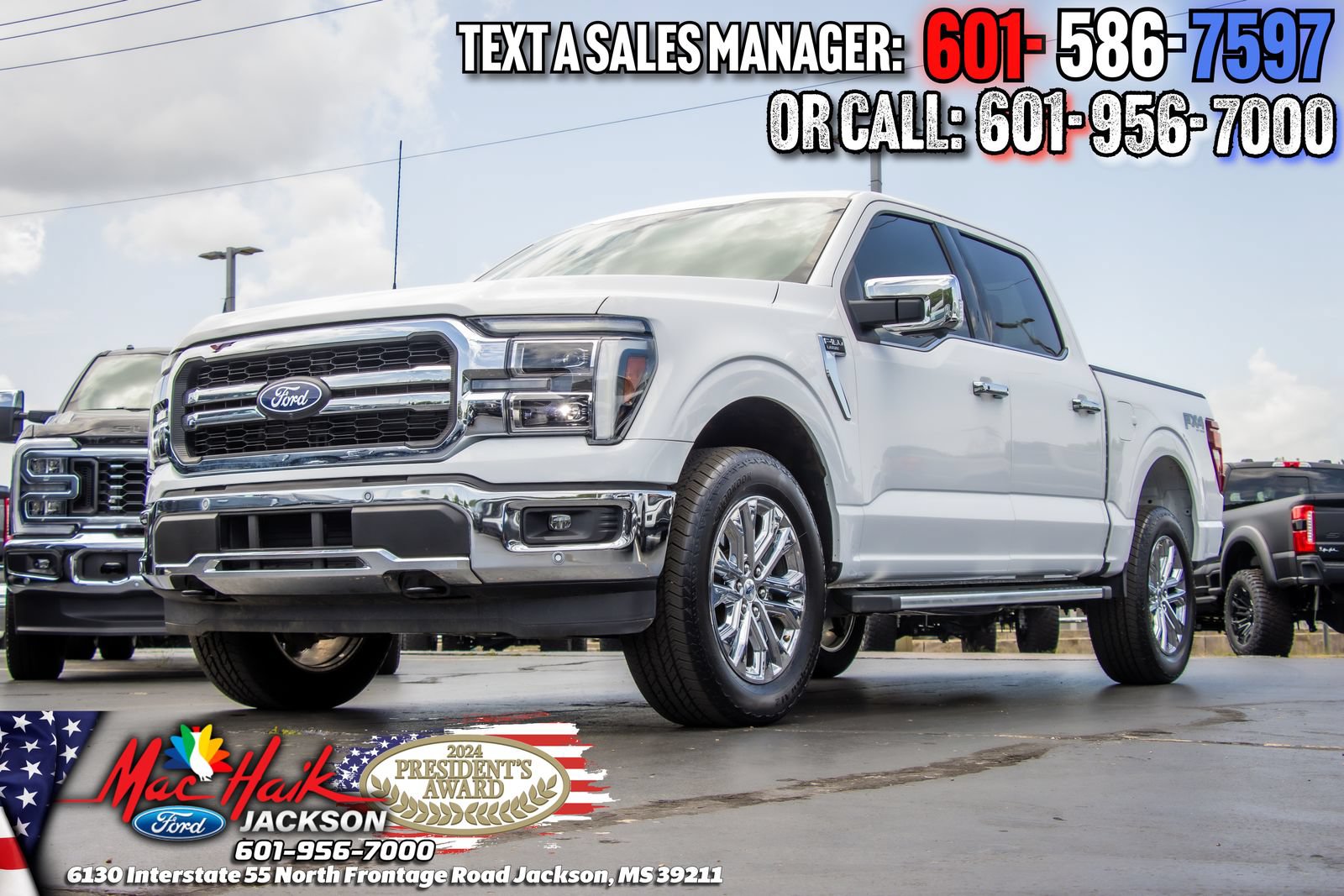 Certified 2025 Ford F150 Lariat w/ Equipment Group 501A Mid AWD/4WD image 2