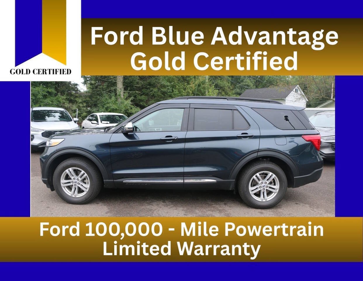 Certified 2023 Ford Explorer XLT w/ Equipment Group 202A