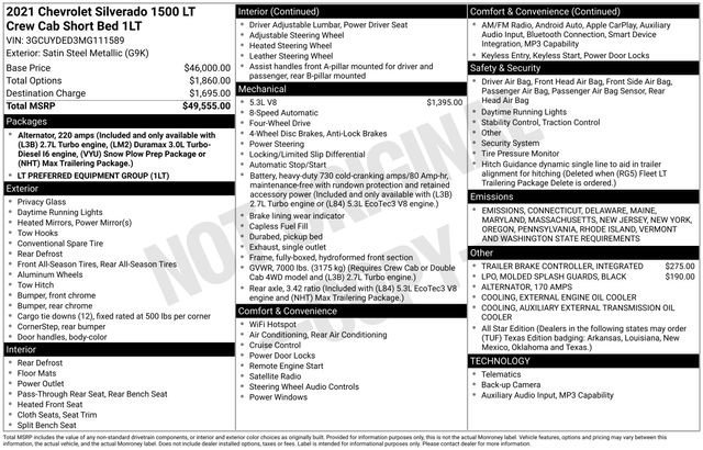 Used 2021 Chevrolet Silverado 1500 LT image 13