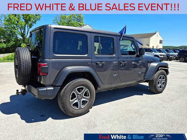 Used 2021 Jeep Wrangler Unlimited Sport w/ Sun And Sound Package AWD/4WD image 11