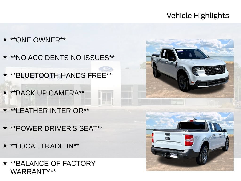 Certified 2025 Ford Maverick XLT w/ XLT Luxury Package AWD/4WD image 6