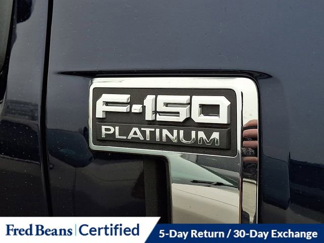 Certified 2023 Ford F150 Platinum w/ Equipment Group 701A High image 11