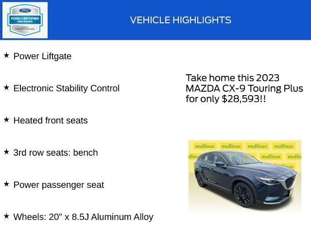 Used 2023 MAZDA CX-9 Touring Plus AWD/4WD image 19