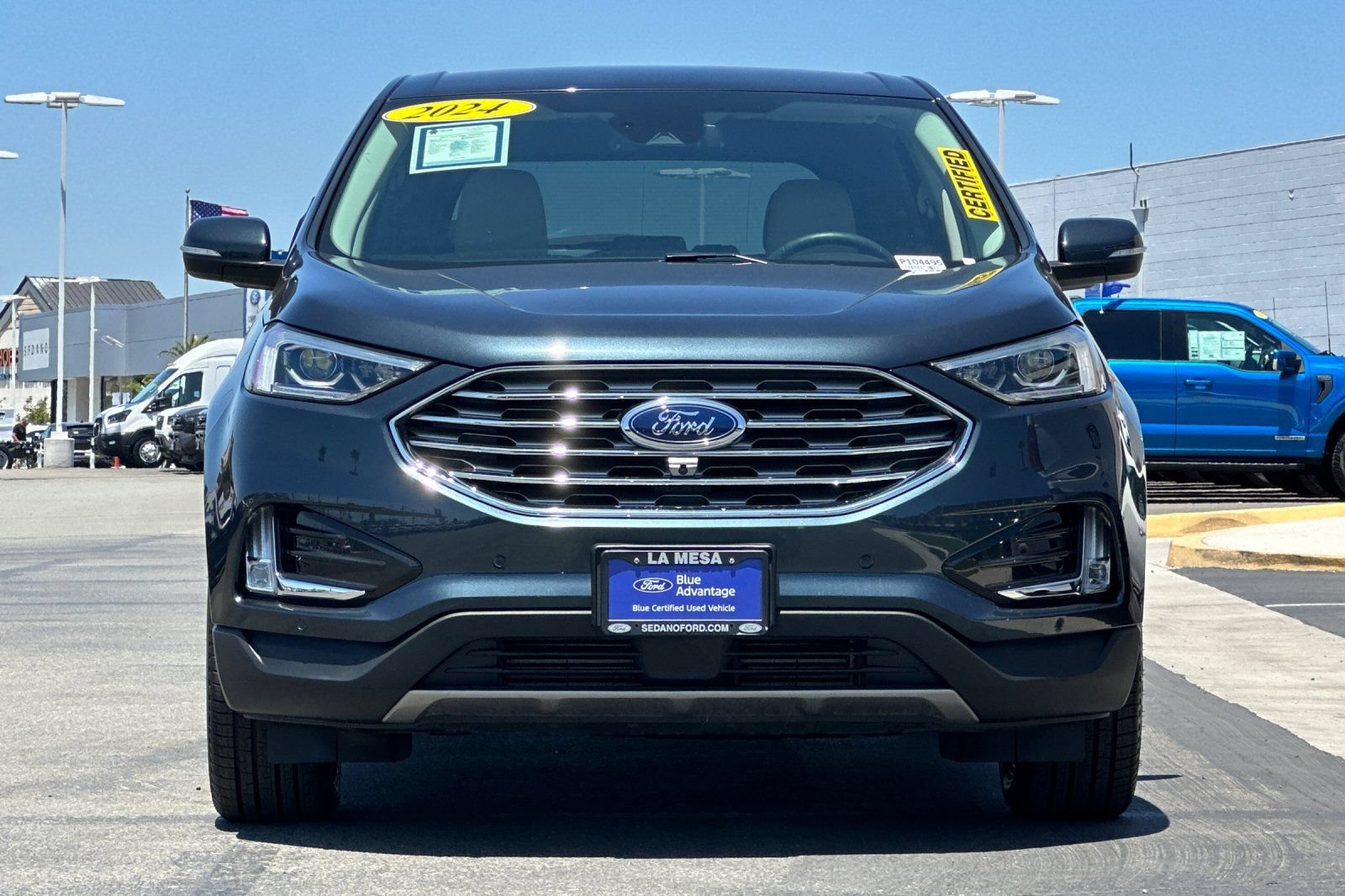 Certified 2024 Ford Edge Titanium w/ Equipment Group 301A AWD/4WD image 8