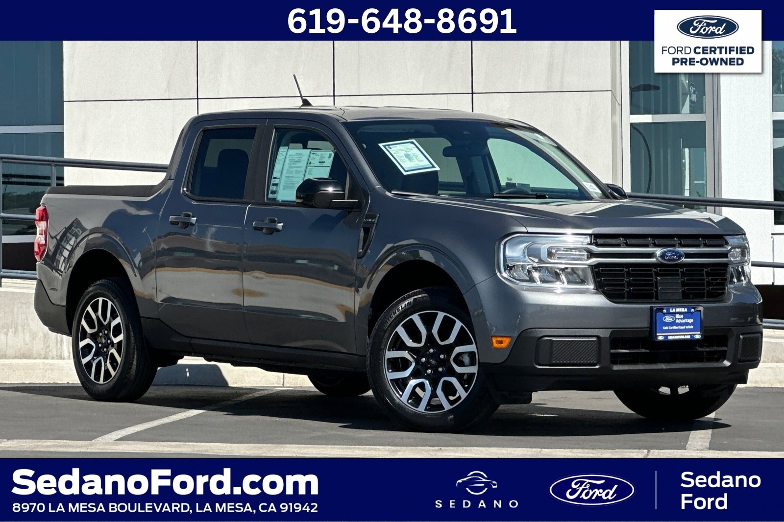 Certified 2024 Ford Maverick Lariat