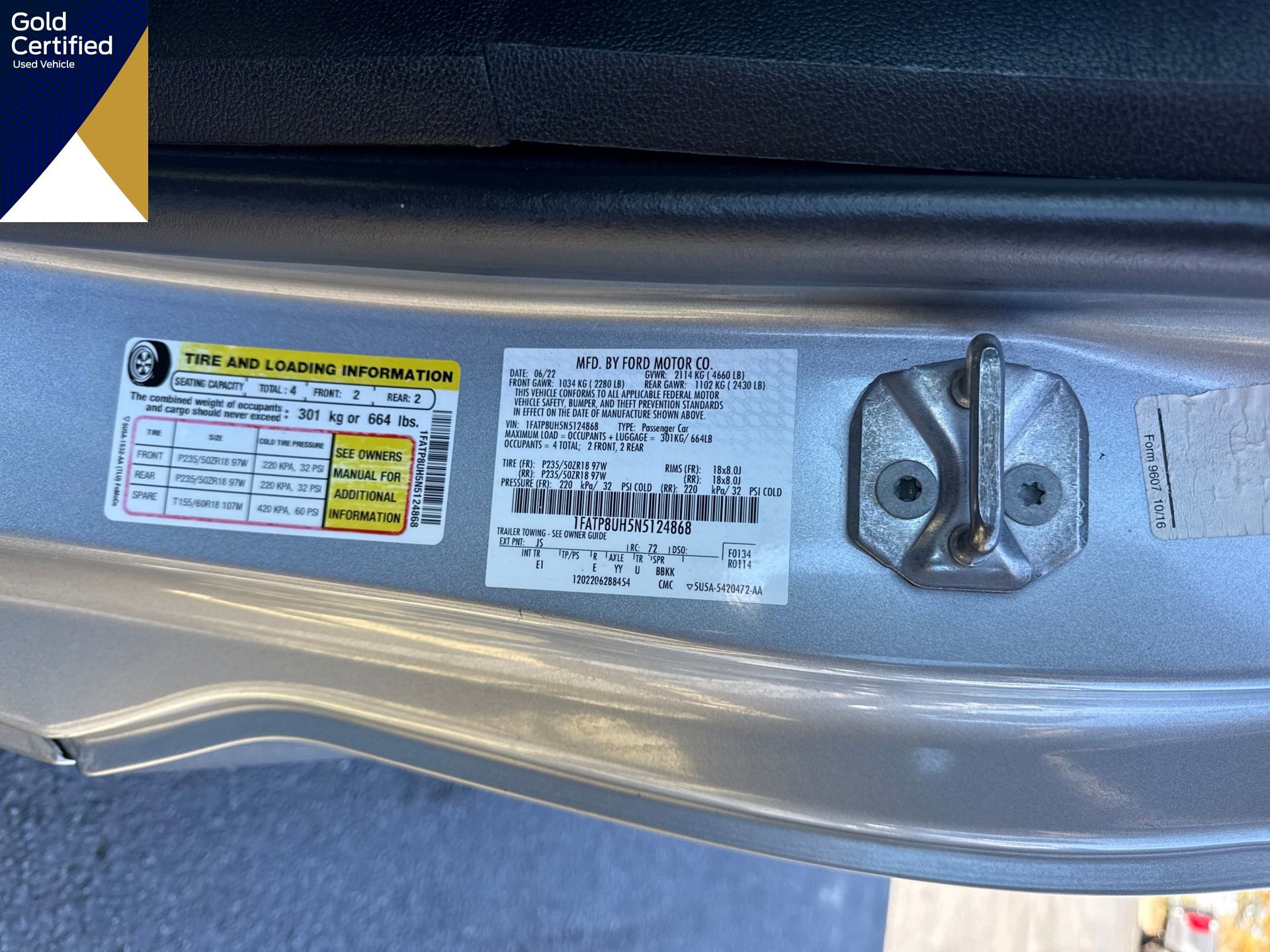 Certified 2022 Ford Mustang Premium image 33