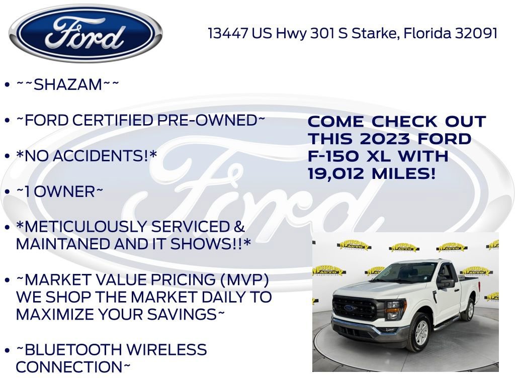Certified 2023 Ford F150 XL w/ XL Chrome Appearance Package image 6