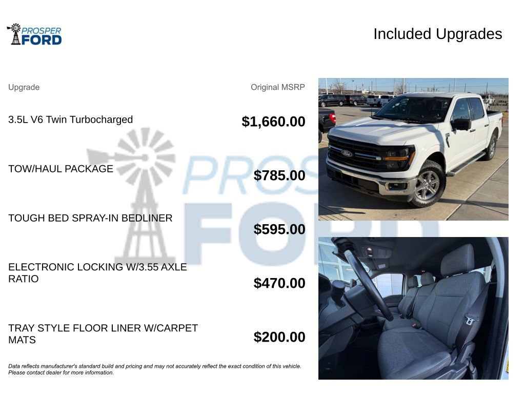 Certified 2024 Ford F150 XLT w/ Tow/Haul Package image 3