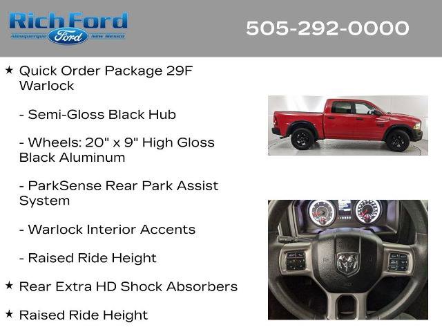 Used 2024 RAM 1500 Classic Warlock AWD/4WD image 29