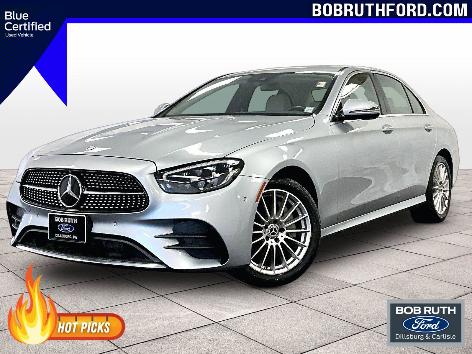 Used 2021 Mercedes-Benz E 350 4MATIC Sedan w/ Premium Package image 1