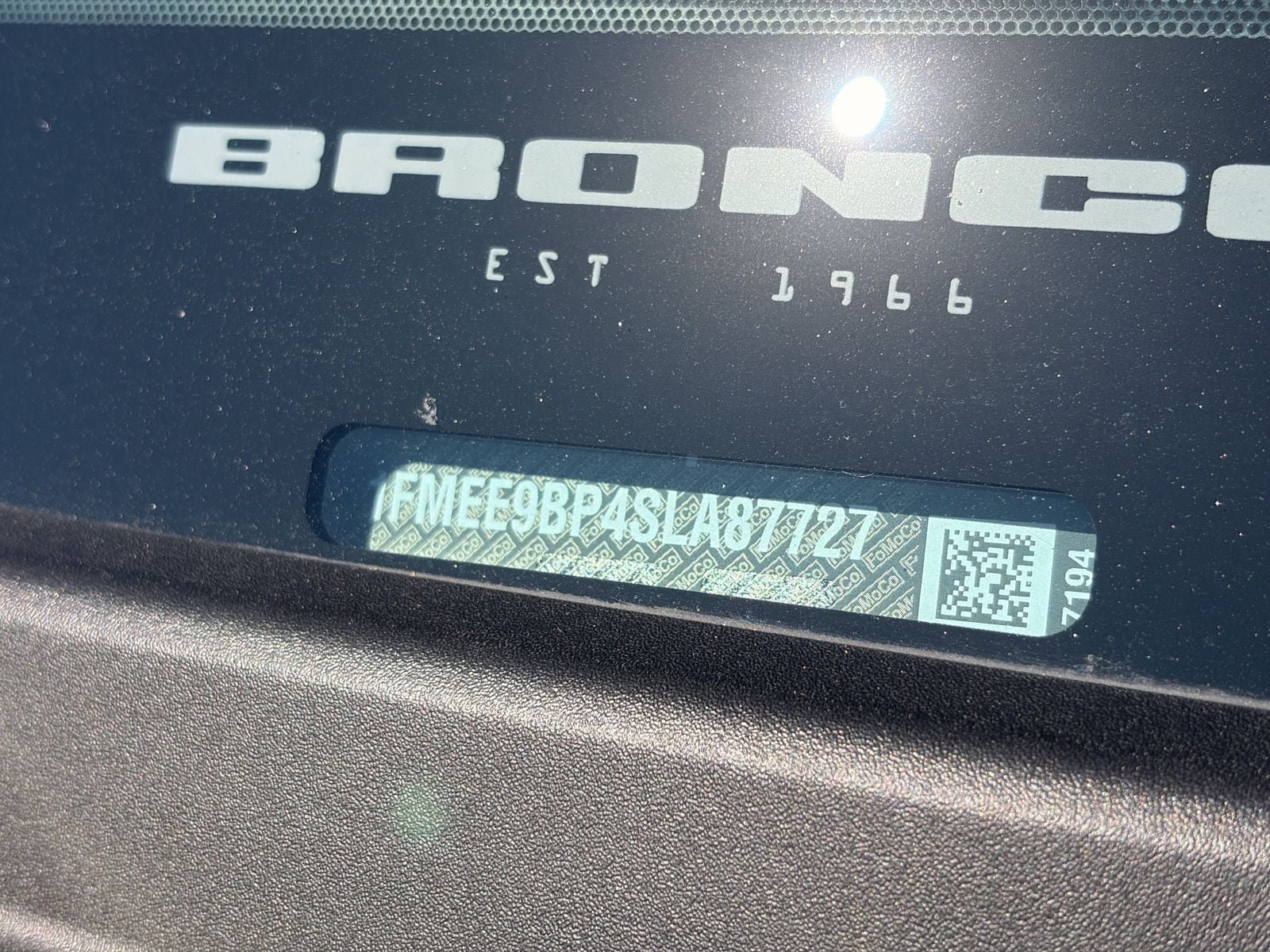 Certified 2025 Ford Bronco Badlands AWD/4WD image 6