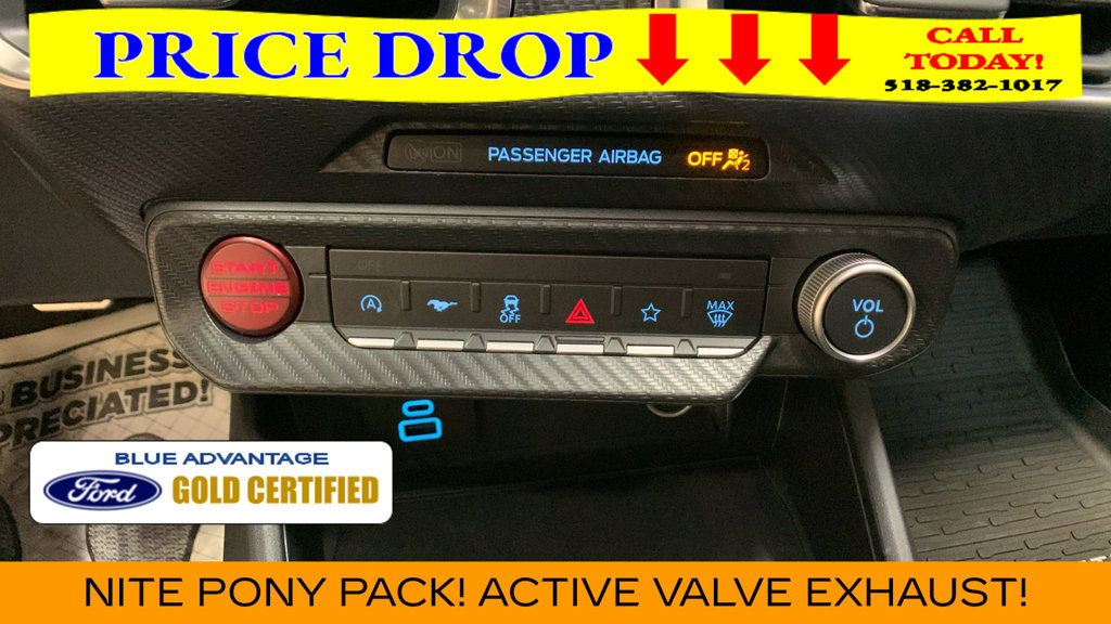 Certified 2025 Ford Mustang GT Premium w/ Mustang Nite Pony Package RWD image 33