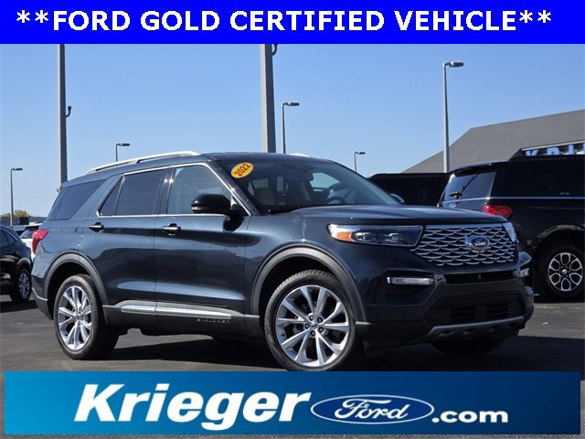Certified 2022 Ford Explorer Platinum w/ Equipment Group 601A