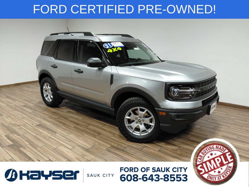 Certified 2021 Ford Bronco Sport AWD/4WD 360° Tour