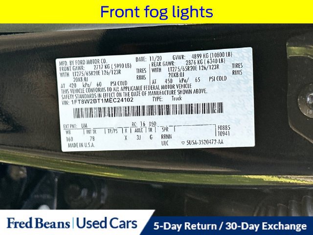 Certified 2021 Ford F250 Platinum w/ FX4 Off-Road Package AWD/4WD image 40