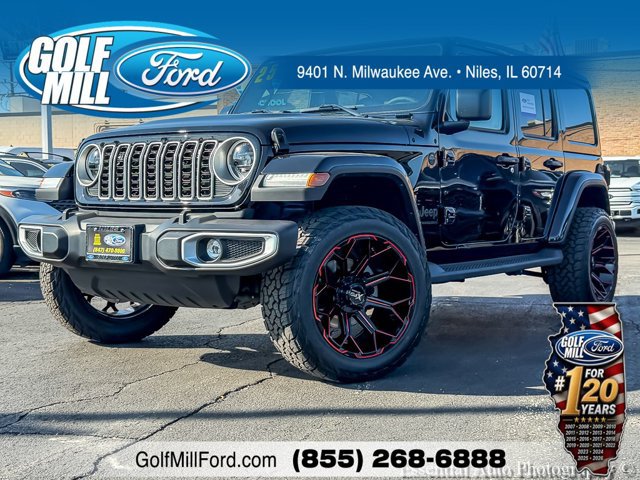 Used 2025 Jeep Wrangler Unlimited Sahara w/ Safety Group AWD/4WD image 1
