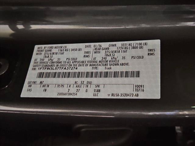 Certified 2026 Ford F150 XLT w/ XLT Black Appearance Package AWD/4WD image 19