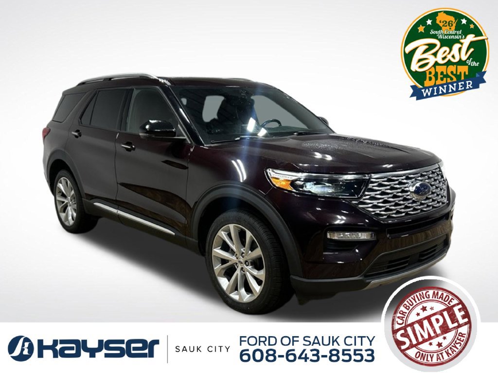Certified 2022 Ford Explorer Platinum w/ Equipment Group 601A AWD/4WD 360° Tour