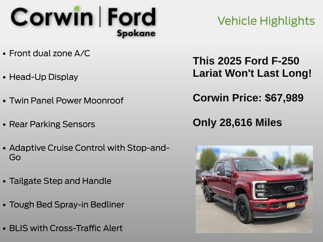Certified 2025 Ford F250 Lariat w/ Lariat Ultimate Package AWD/4WD image 25