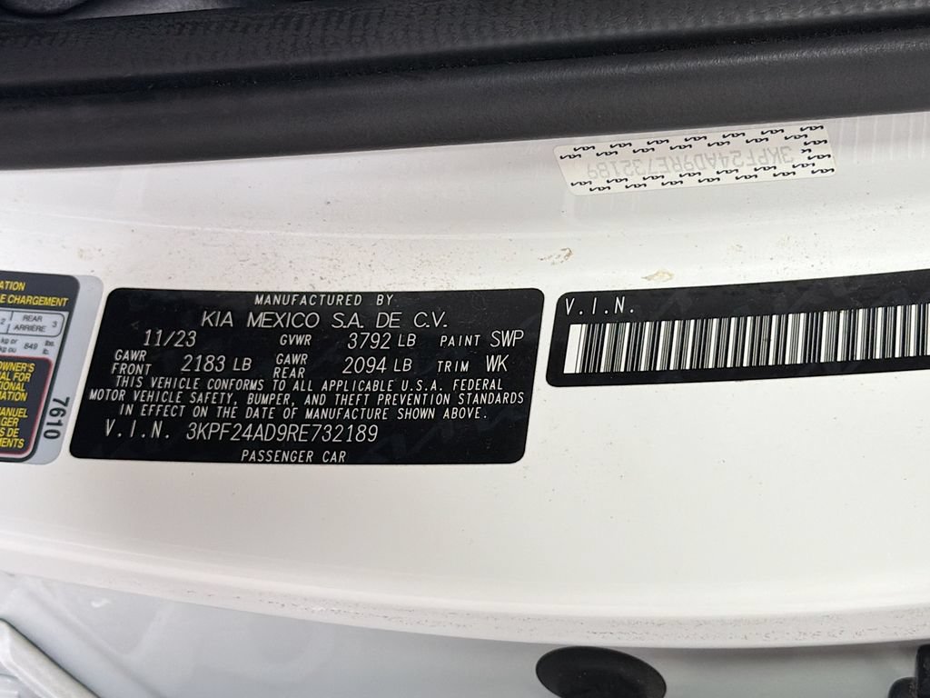 Used 2024 Kia Forte LXS FWD image 31