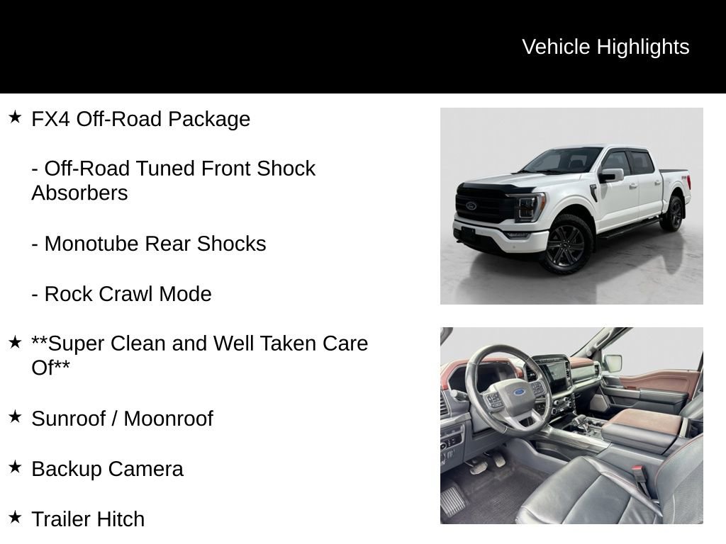 Certified 2023 Ford F150 Lariat w/ Equipment Group 502A High AWD/4WD image 16