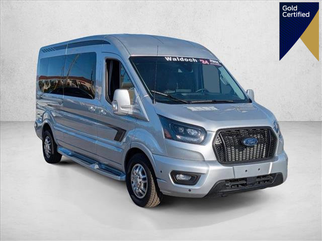 Certified 2024 Ford Transit 250 148 Medium Roof Extended AWD w/ Upfitter Package