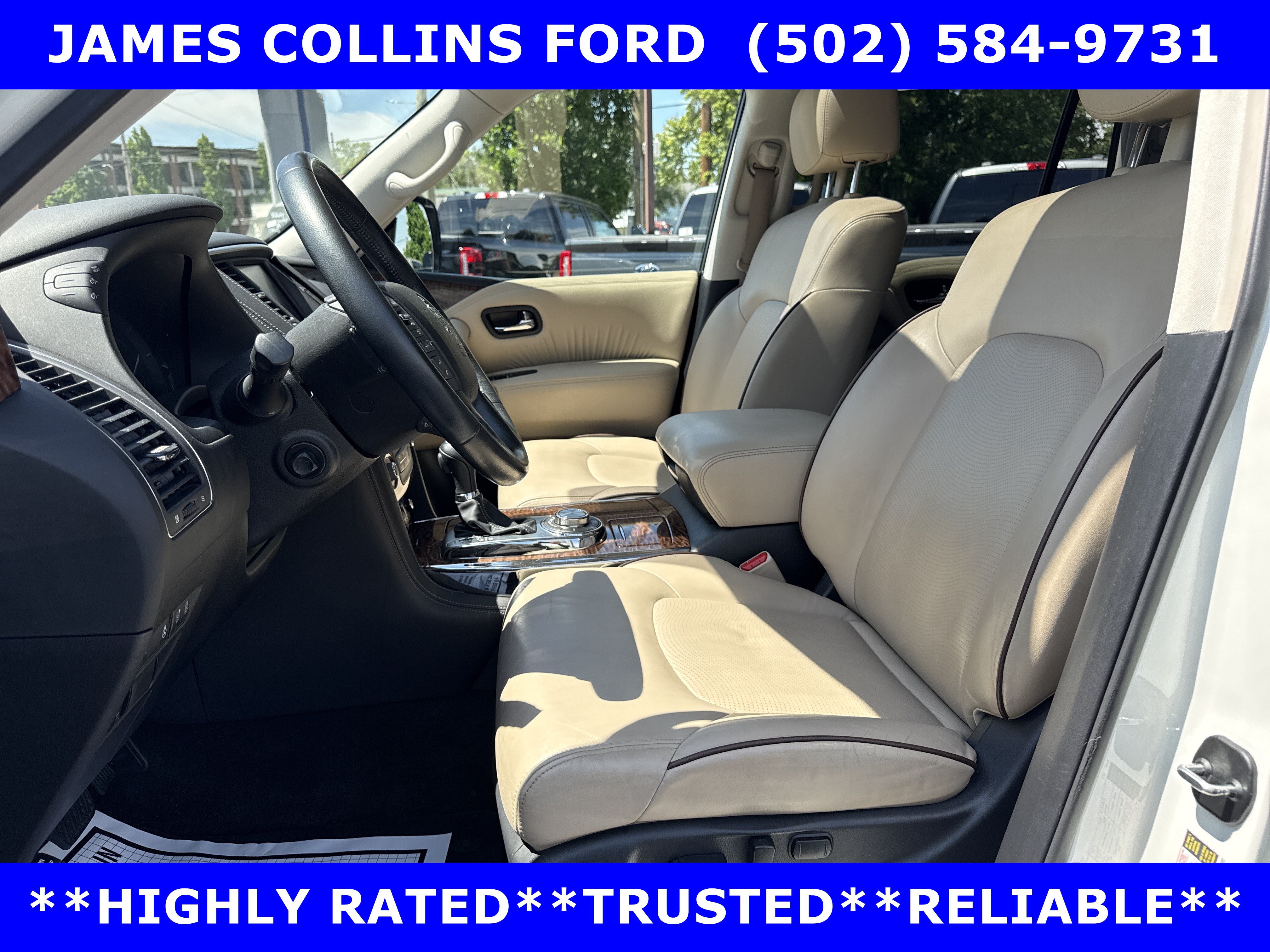 Used 2019 Nissan Armada Platinum w/ Captain's Chairs Package AWD/4WD image 13