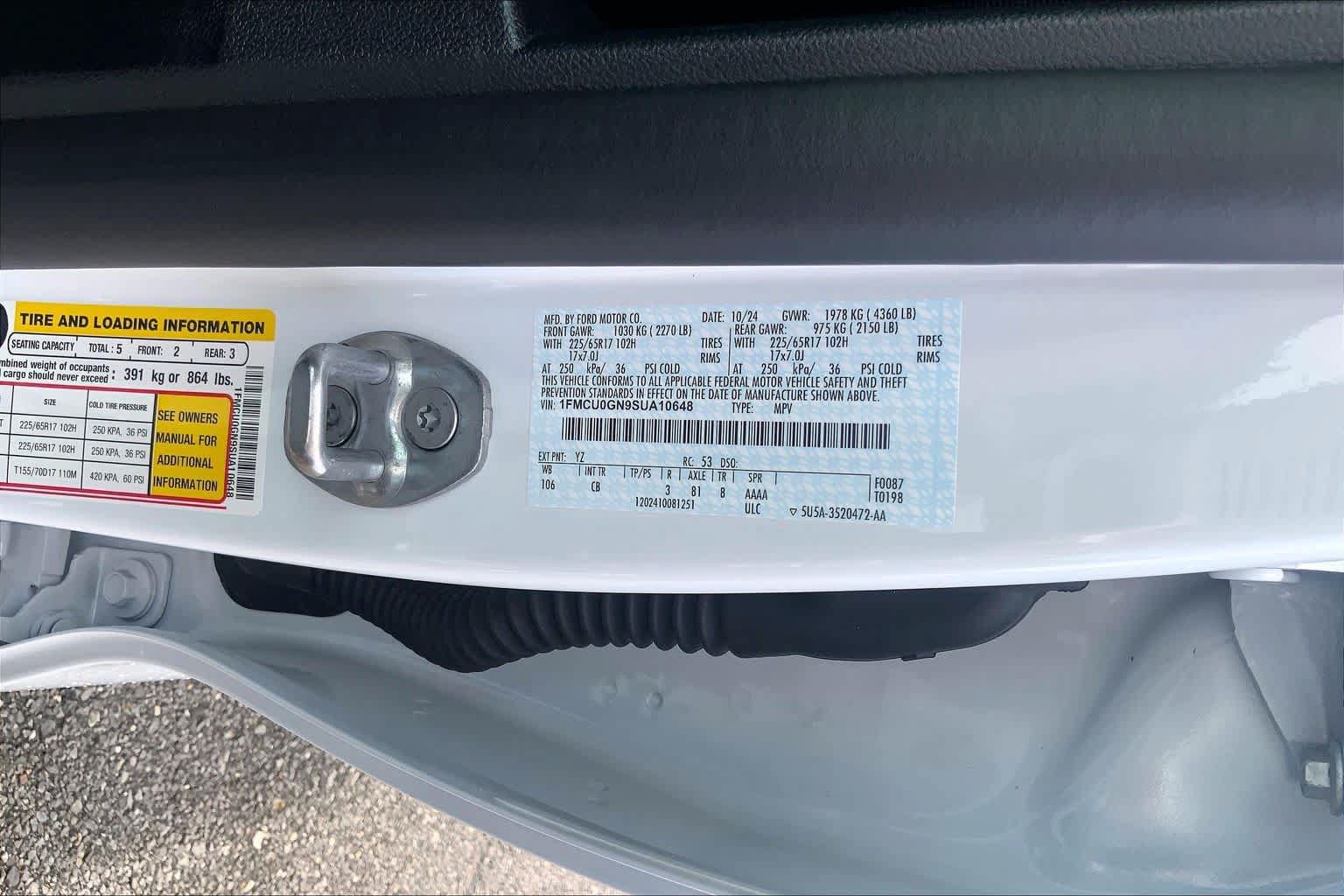 Certified 2025 Ford Escape Active FWD image 32