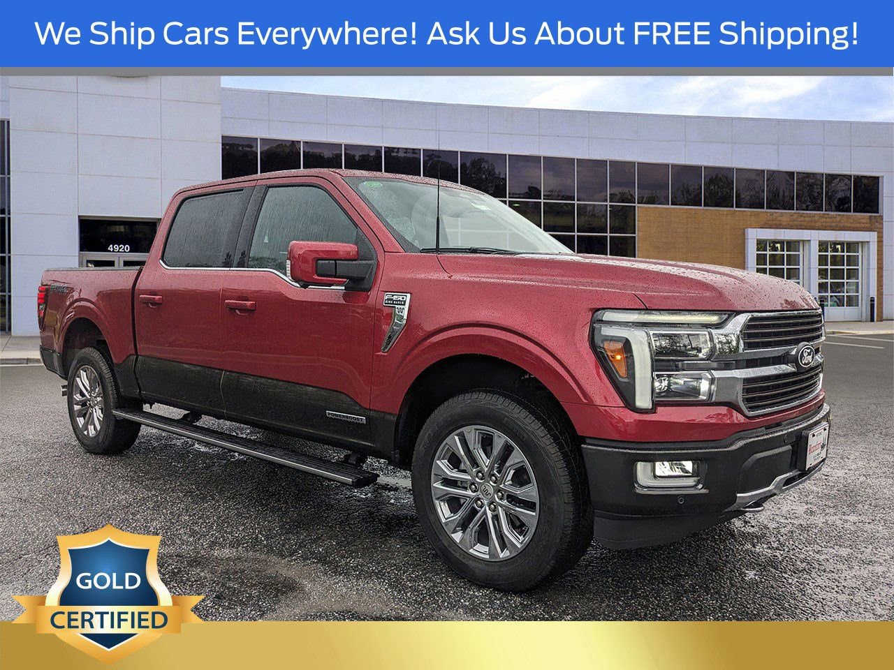 Certified 2024 Ford F150 King Ranch w/ FX4 Off-Road Package