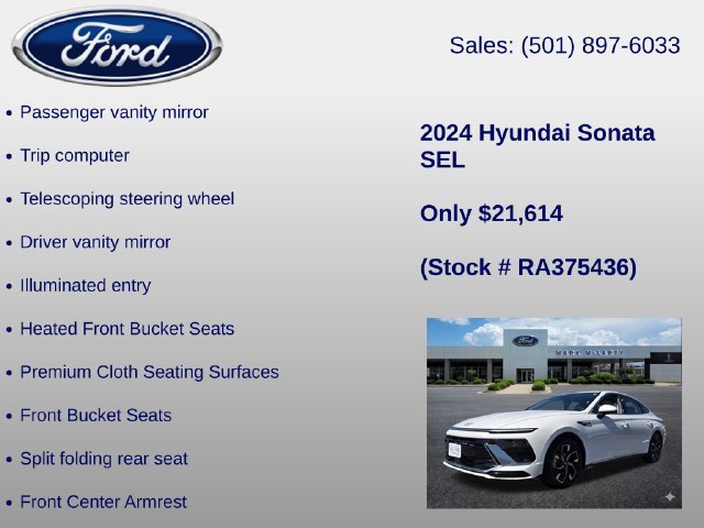 Used 2024 Hyundai Sonata SEL FWD image 36