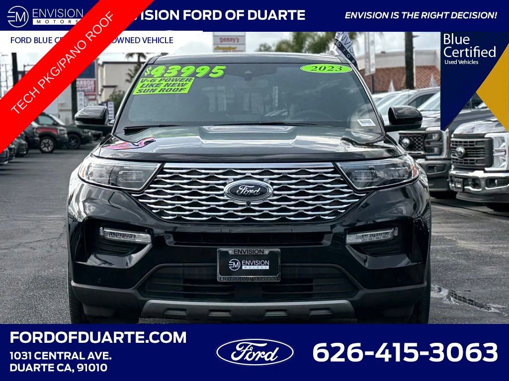 Certified 2023 Ford Explorer Platinum w/ Technology Package AWD/4WD image 12