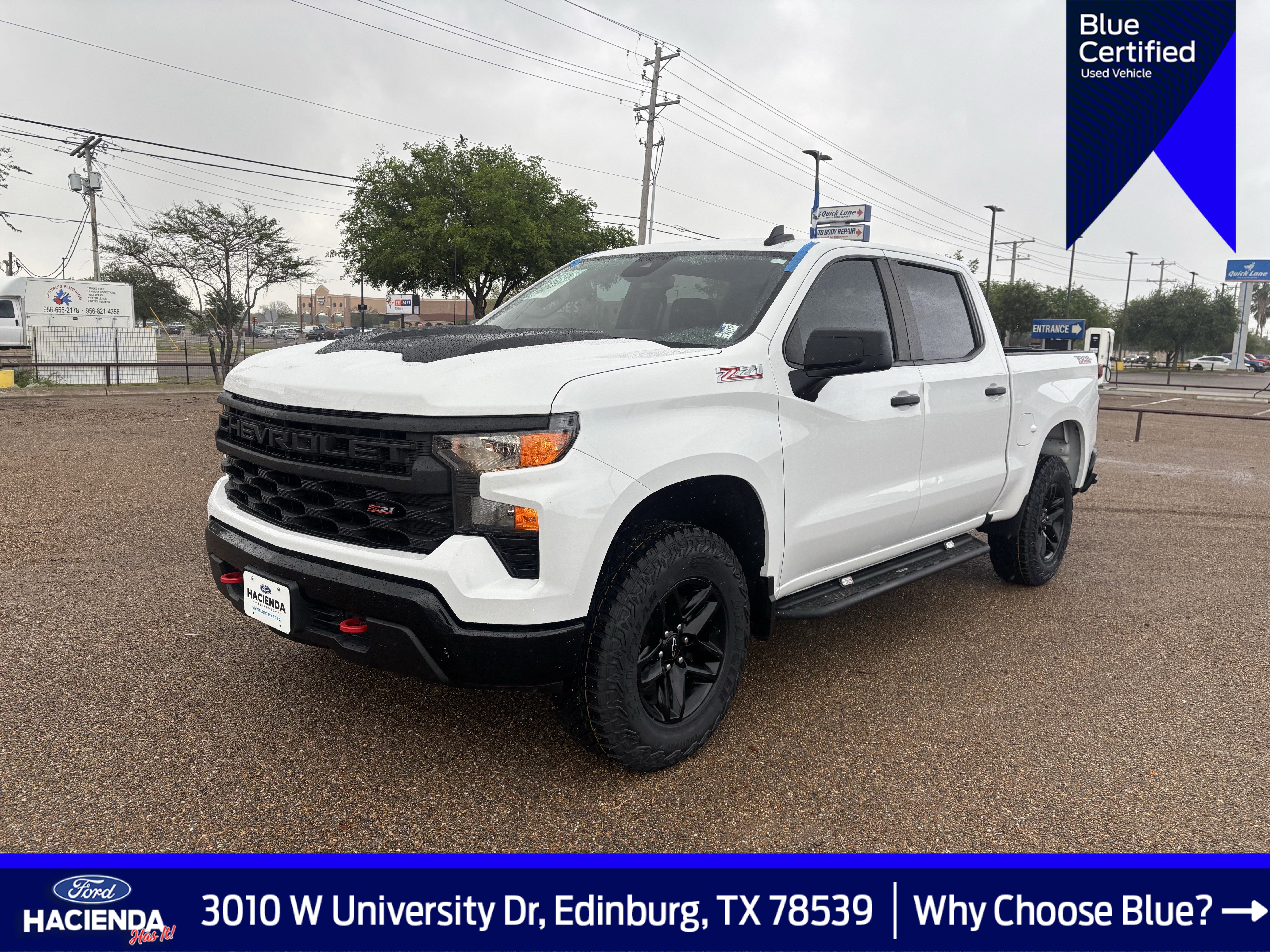 Used 2022 Chevrolet Silverado 1500 Custom Trail Boss w/ LPO, Dark Essentials Package image 1