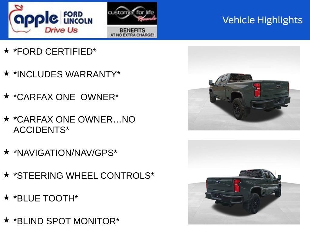 Used 2025 Chevrolet Silverado 2500 ZR2 w/ Technology Package image 10