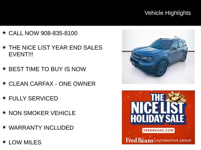 Certified 2024 Ford Bronco Sport Big Bend w/ Convenience Package video 3