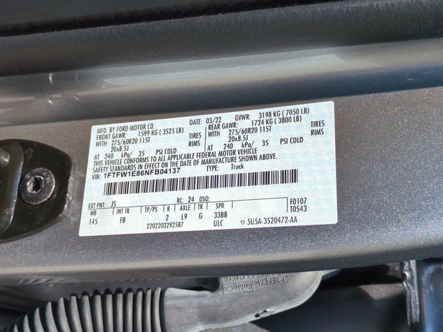 Certified 2022 Ford F150 XLT w/ Equipment Group 302A High AWD/4WD image 37