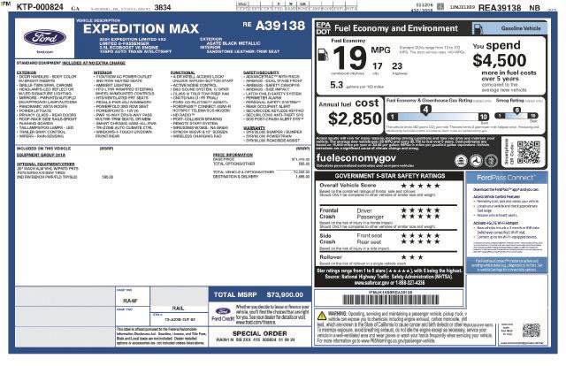 Certified 2024 Ford Expedition Max Limited RWD image 7